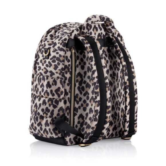 Itzy Ritzy Leopard Print Dream Backpack diaper bag main image 7